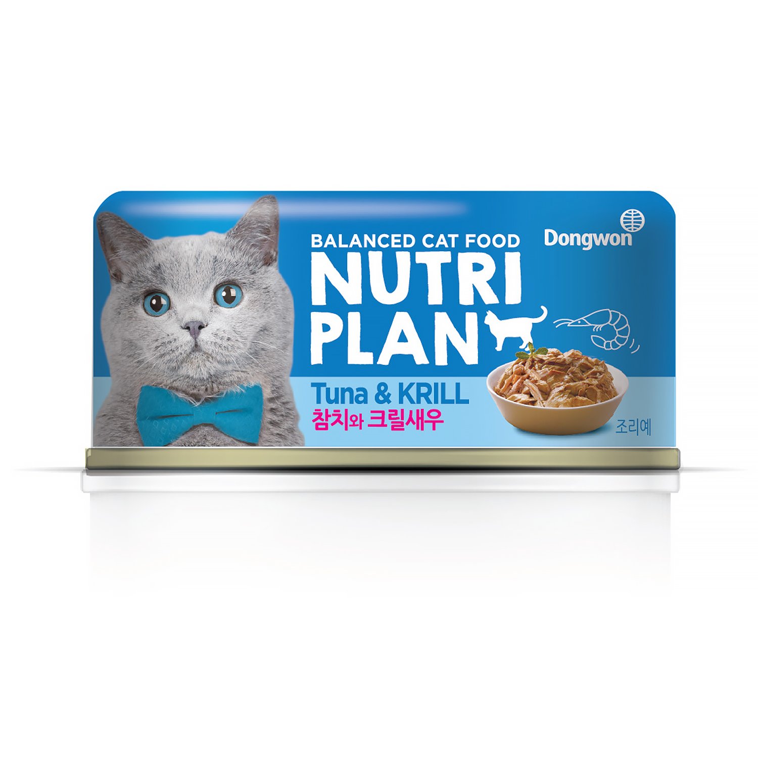 

Консервы для кошек NUTRI PLAN c тунцом и крилем, в бульоне, 24шт по 160г