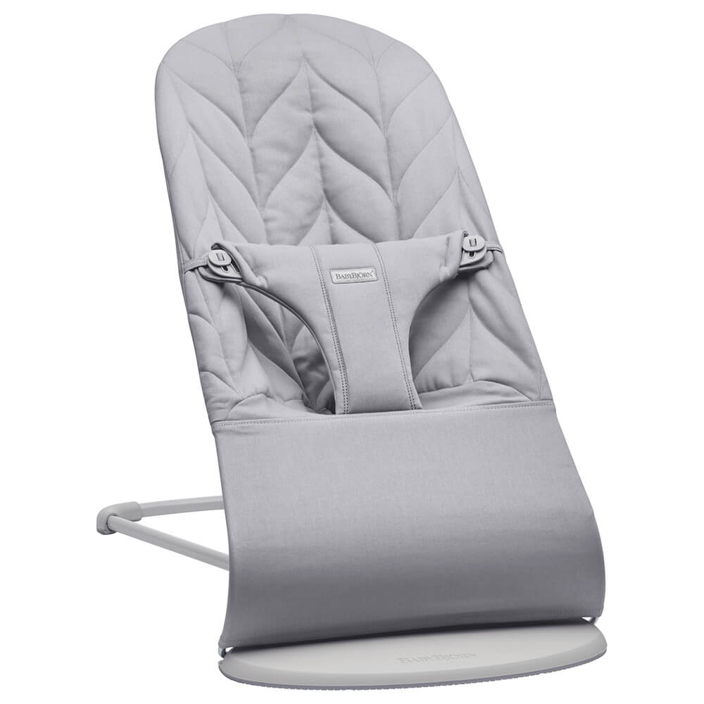 Кресло-шезлонг BabyBjorn Bliss Light Grey, лепесток, cветло-серый