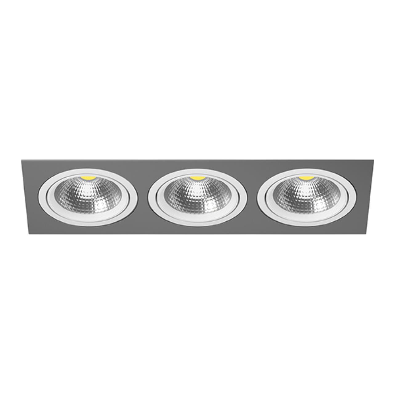 фото Светильник встраиваемый lightstar intero 111, i839060606, 150w, gu10