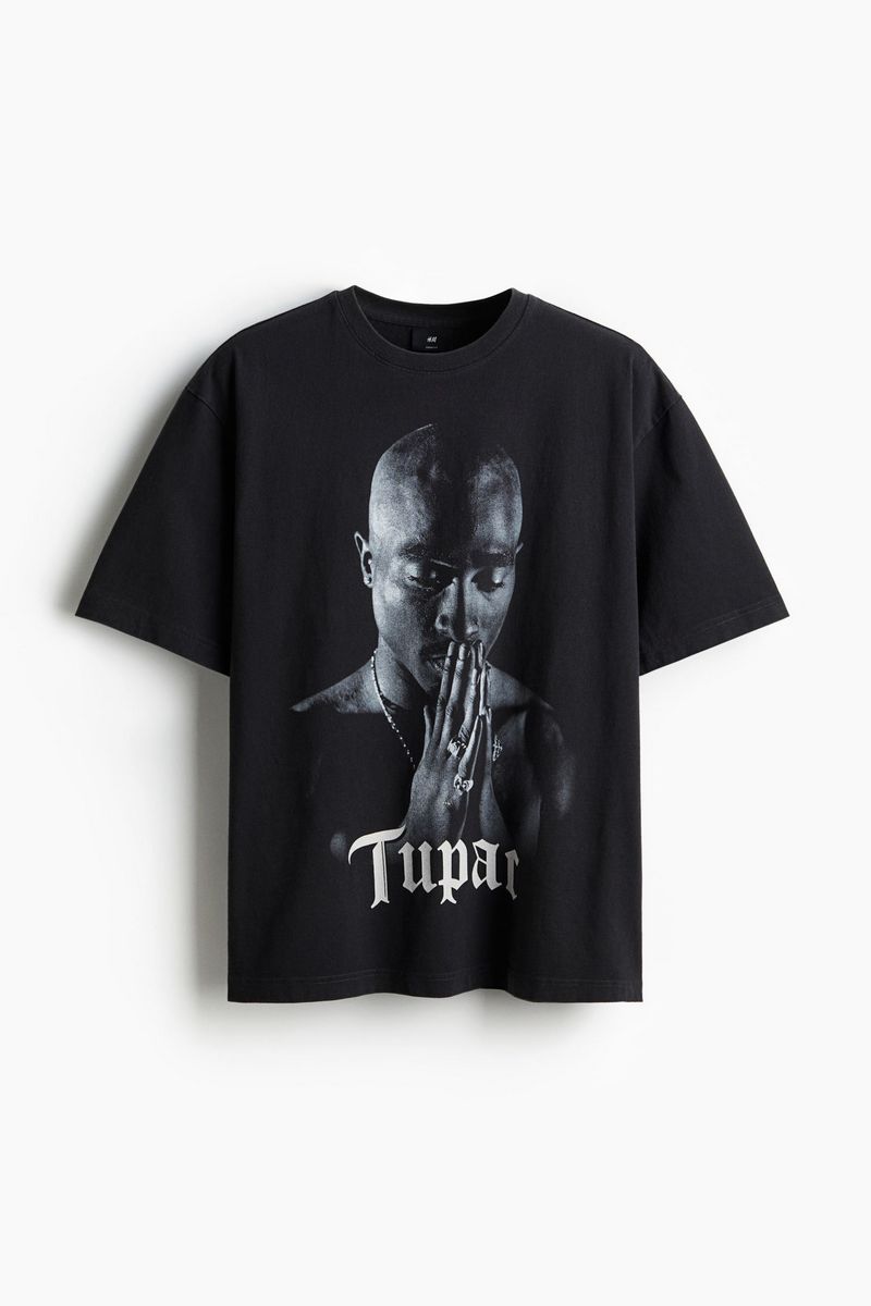 

Футболка мужская H&M 1229069 черная XS, Черный, 1229069