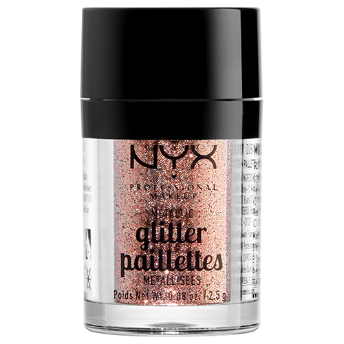 

Глиттер для лица и тела NYX PROFESSIONAL MAKEUP METALLIC GLITTER тон 01 dubai bronze, METALLIC GLITTER