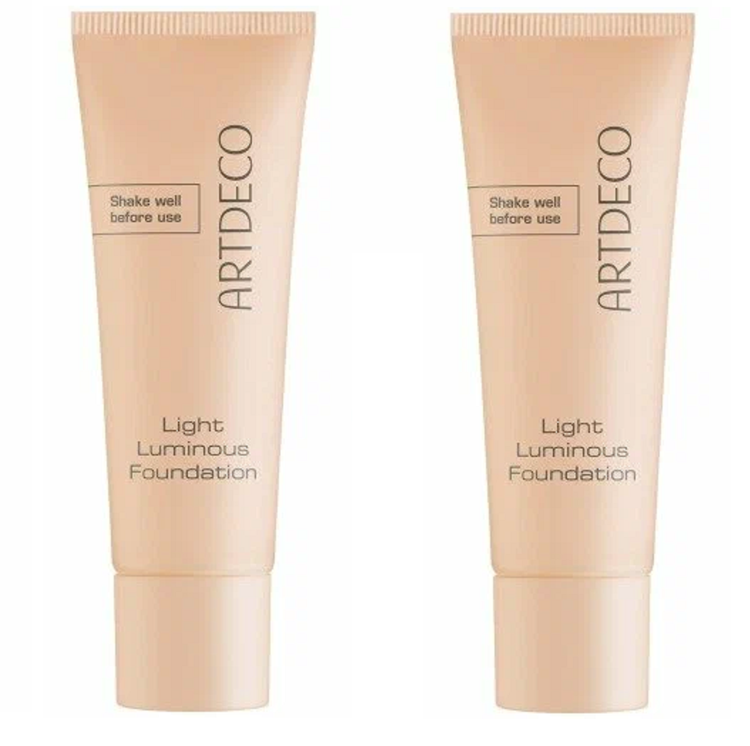 Тональная основа ARTDECO Light Luminous Foundation тон 06 25 мл 2 шт