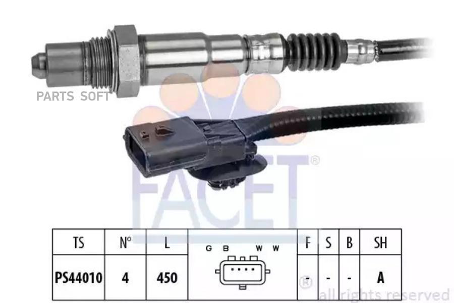 

FACET Датчик кислородный 1шт