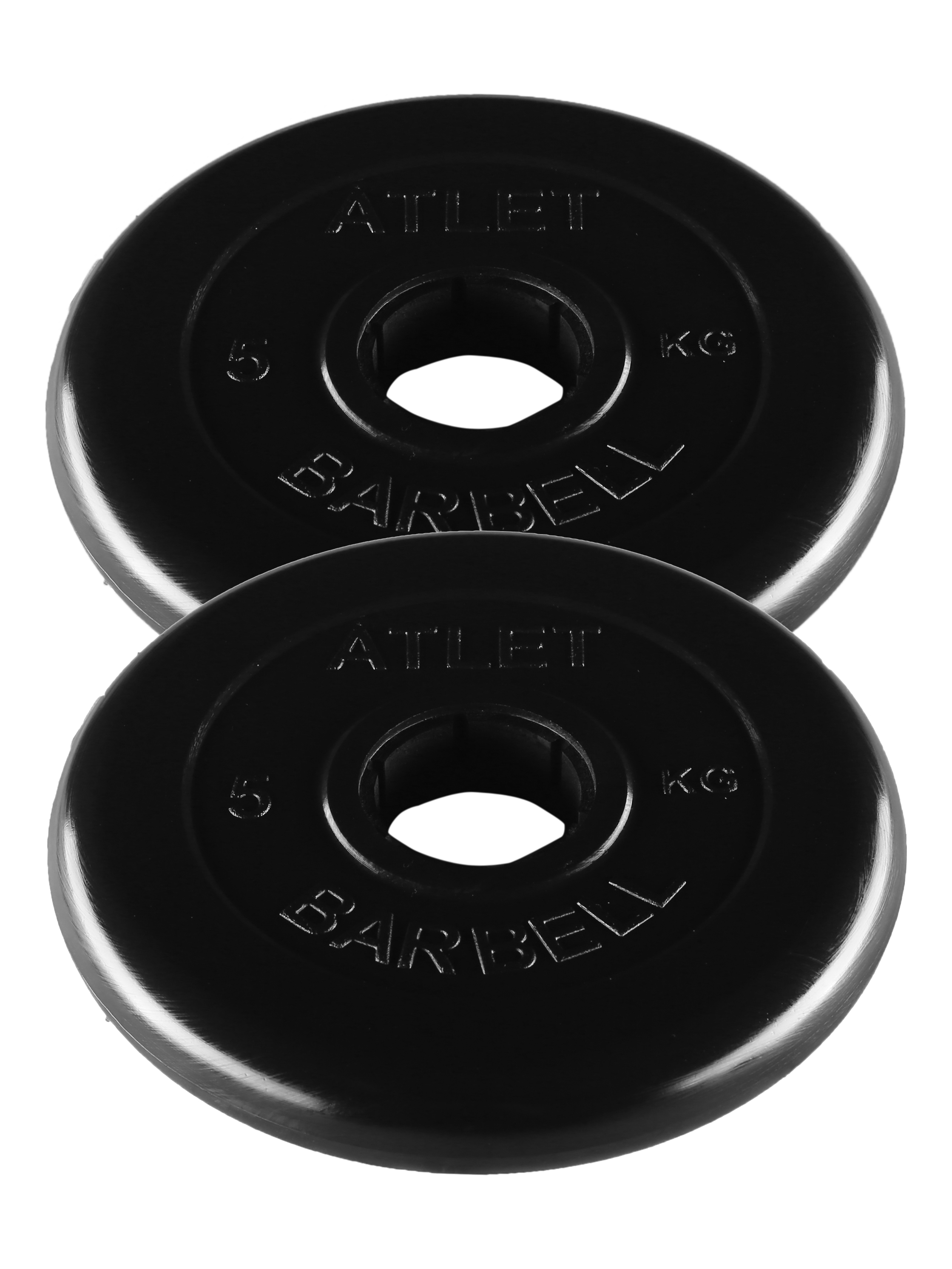 

Диск для штанги MB Barbell Atlet 2 шт. 5 кг, 51 мм черный, Atlet 2 шт.