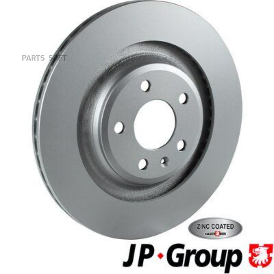 JP GROUP Диск тормозной AUDI A4/A5 07-/A6/A7/A8 10-/Q5 задний вент.D 330мм.