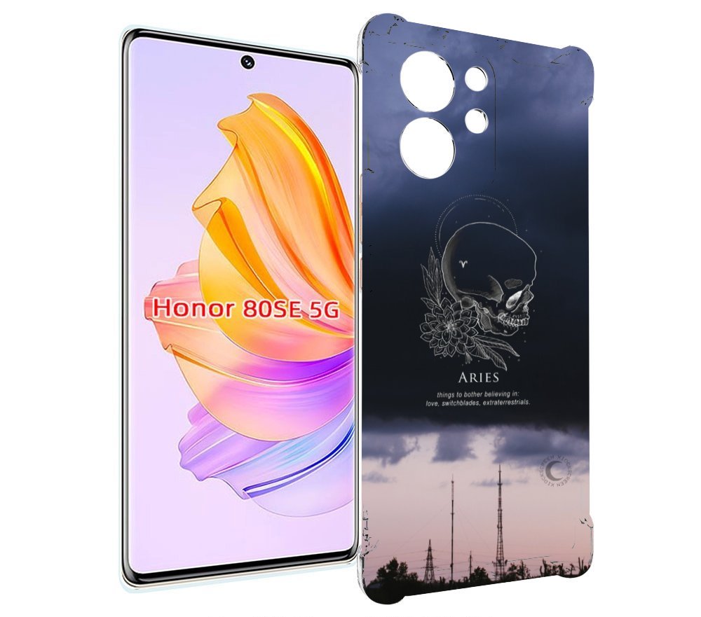 

Чехол MyPads знак-зодиака-овен-4 для Honor 80 SE, Прозрачный, Tocco