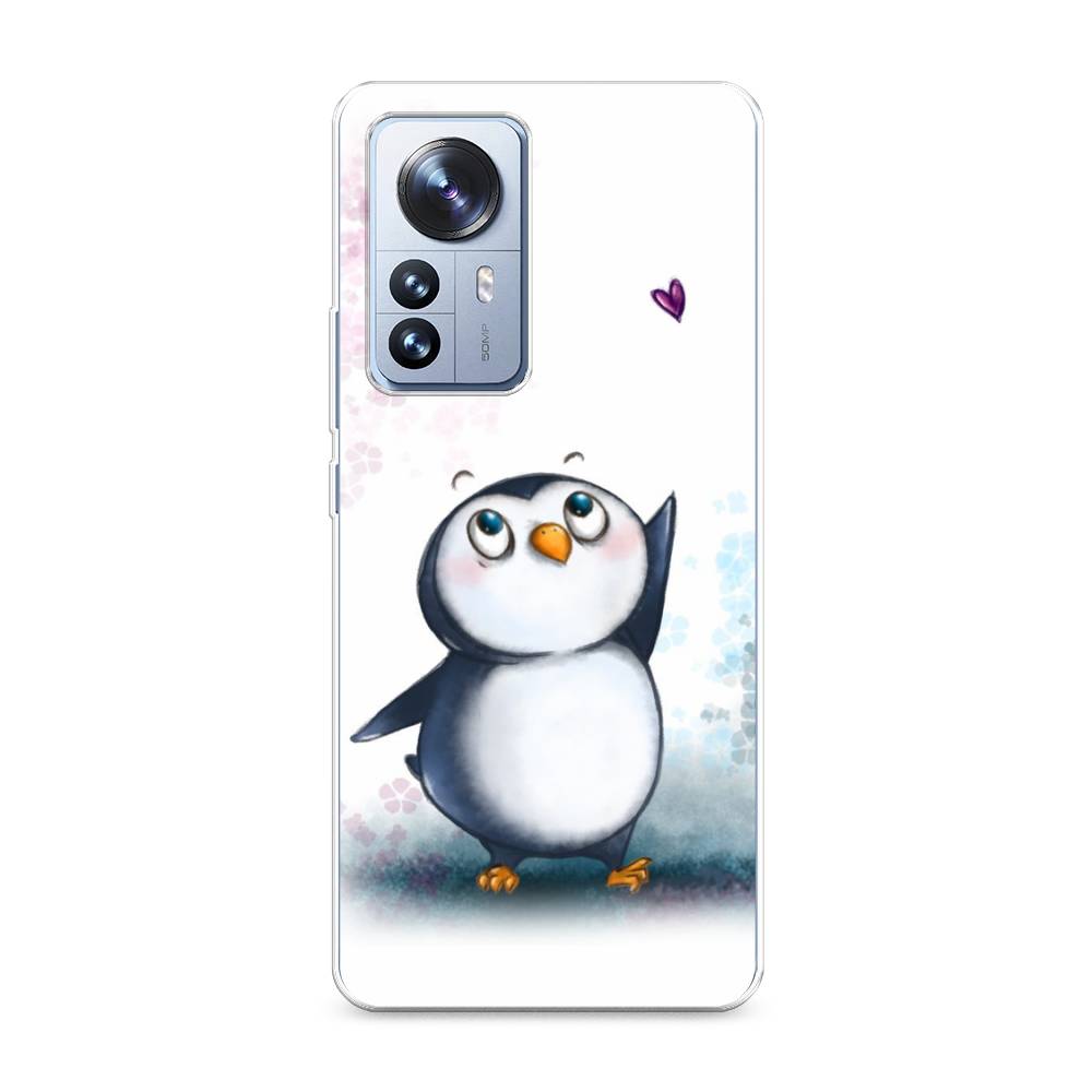 

Чехол Awog на Xiaomi 12 Pro "Пингвин и сердечко", Разноцветный, 314450-1