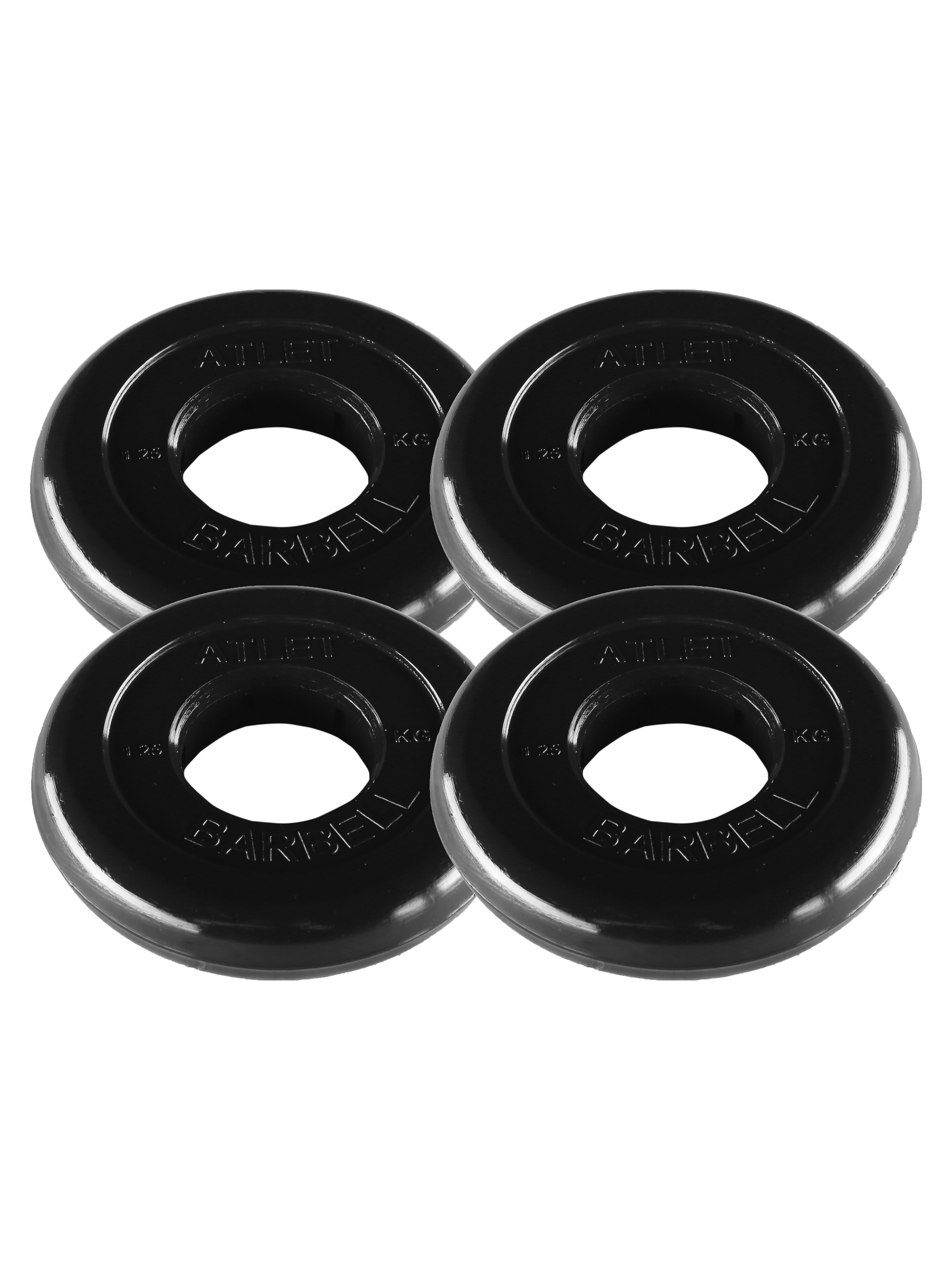 

Диск для штанги MB Barbell Atlet 4 шт. 1,25 кг, 51 мм черный, Atlet 4 шт.