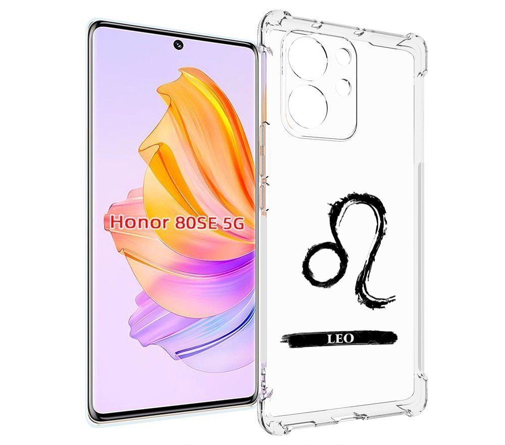 

Чехол MyPads знак-зодиака-лев-7 для Honor 80 SE, Прозрачный, Tocco