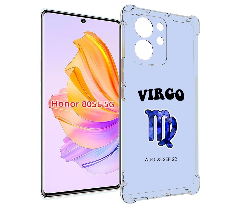 

Чехол MyPads знак-зодиака-дева-1 для Honor 80 SE, Прозрачный, Tocco