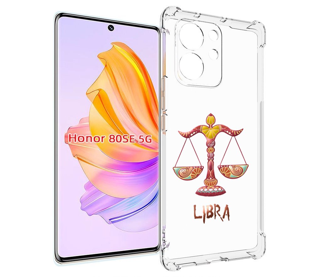 

Чехол MyPads знак-зодиака-весы-8 для Honor 80 SE, Прозрачный, Tocco