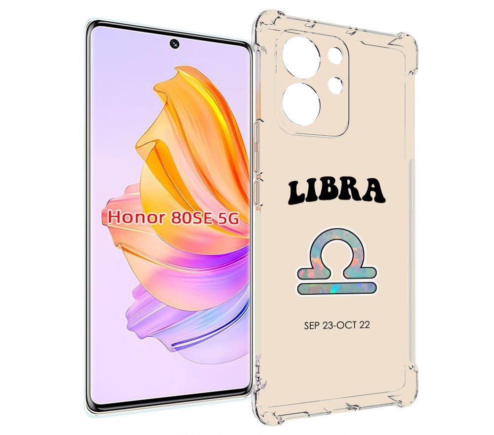 

Чехол MyPads знак-зодиака-весы-6 для Honor 80 SE, Прозрачный, Tocco