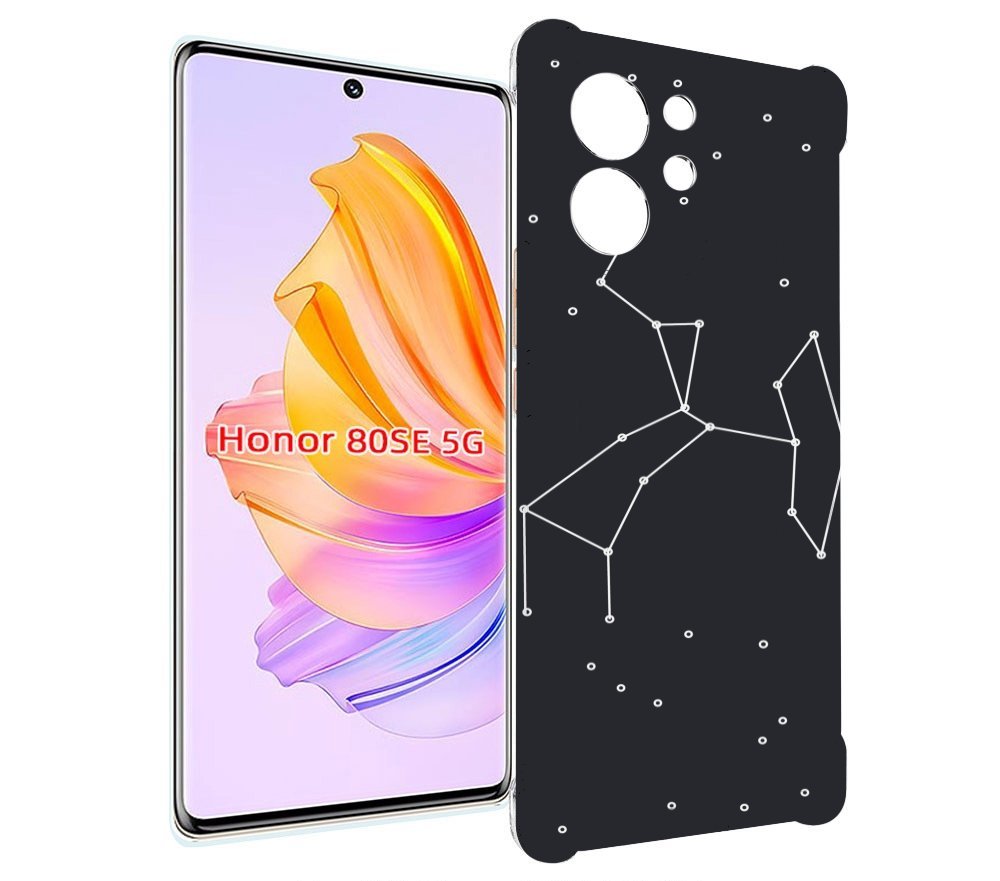 

Чехол MyPads знак зодиака стрелец 6 для Honor 80 SE, Прозрачный, Tocco
