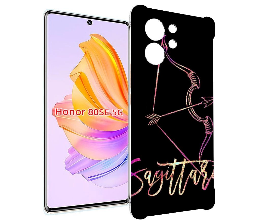 

Чехол MyPads знак зодиака стрелец 3 для Honor 80 SE, Прозрачный, Tocco