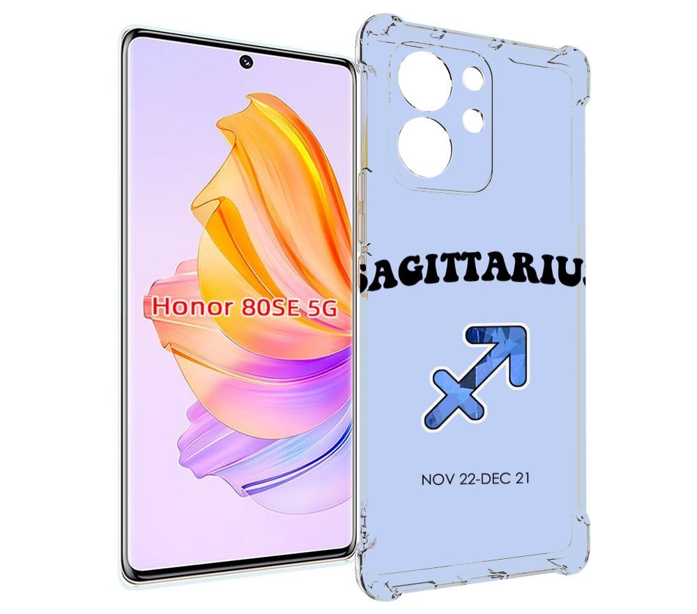 

Чехол MyPads знак зодиака стрелец 1 для Honor 80 SE, Прозрачный, Tocco