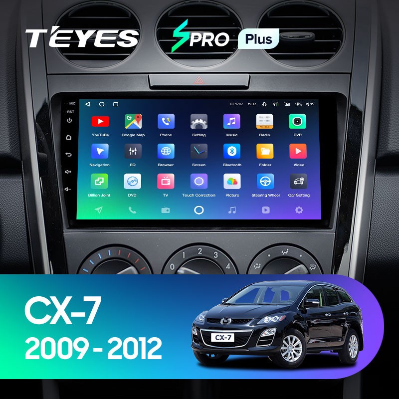 Штатная магнитола Teyes SPRO Plus 432 Mazda CX7 CX-7 CX 7 ER 2009-2012 3657000₽