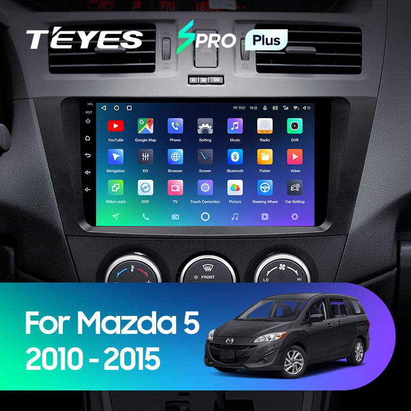 Штатная магнитола Teyes SPRO Plus 432 Mazda 5 3 CW 2010-2015 3611000₽