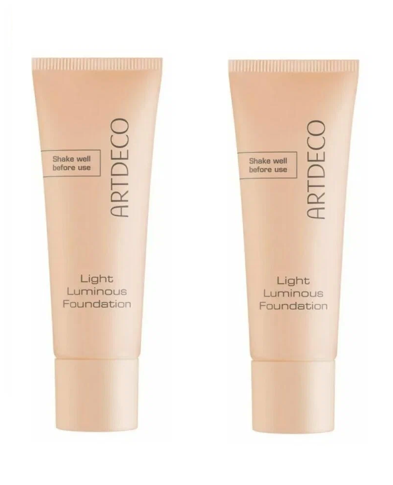 Тональная основа ARTDECO Light Luminous Foundation тон 22 25 мл 2 шт