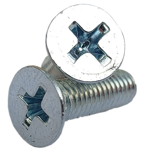 

ZAMETAL Винт М 6 х14 потайн. гол. DIN 965 оц. / уп. 500 шт/ ZA513632