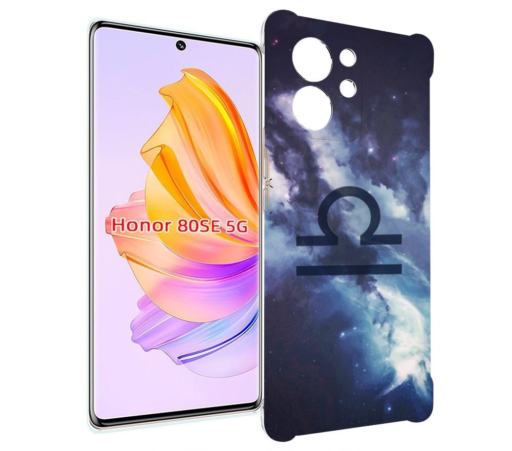 

Чехол MyPads знак зодиака весы 5 для Honor 80 SE, Прозрачный, Tocco