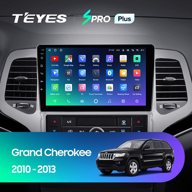 Штатная магнитола Teyes SPRO Plus 432 Jeep Grand Cherokee WK2 2010-2013 3829500₽