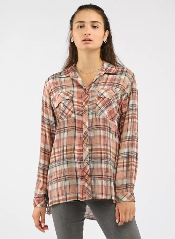 

Рубашка женская Grandi 3137 коричневая 48, 3137