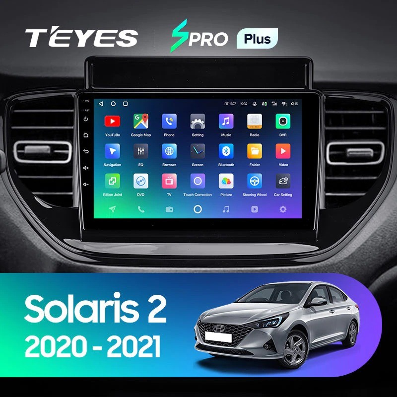 Штатная магнитола Teyes SPRO Plus 432 Hyundai Solaris 2 2020-2021 3507500₽