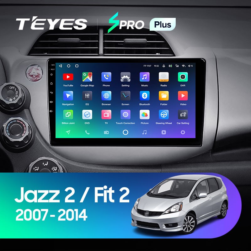 Штатная магнитола Teyes SPRO Plus 432 Honda Jazz 2 2007-2014 2930000₽