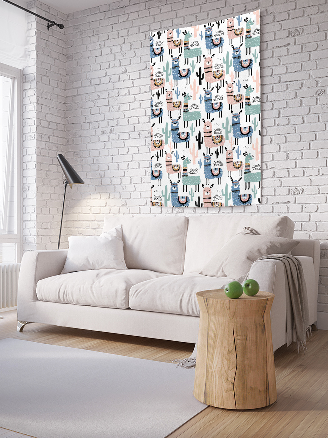 

Вертикальное фотопанно на стену JoyArty Милые альпаки 150x200 см, Милые альпаки