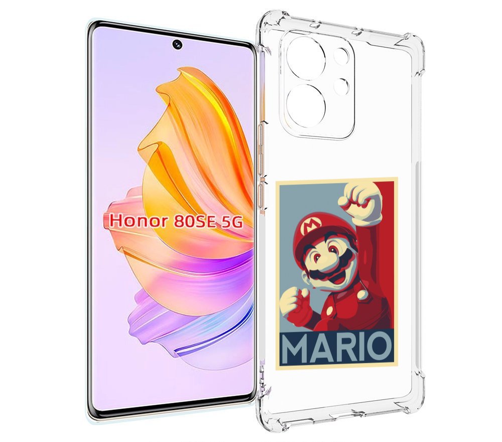 

Чехол MyPads злой марио для Honor 80 SE, Прозрачный, Tocco