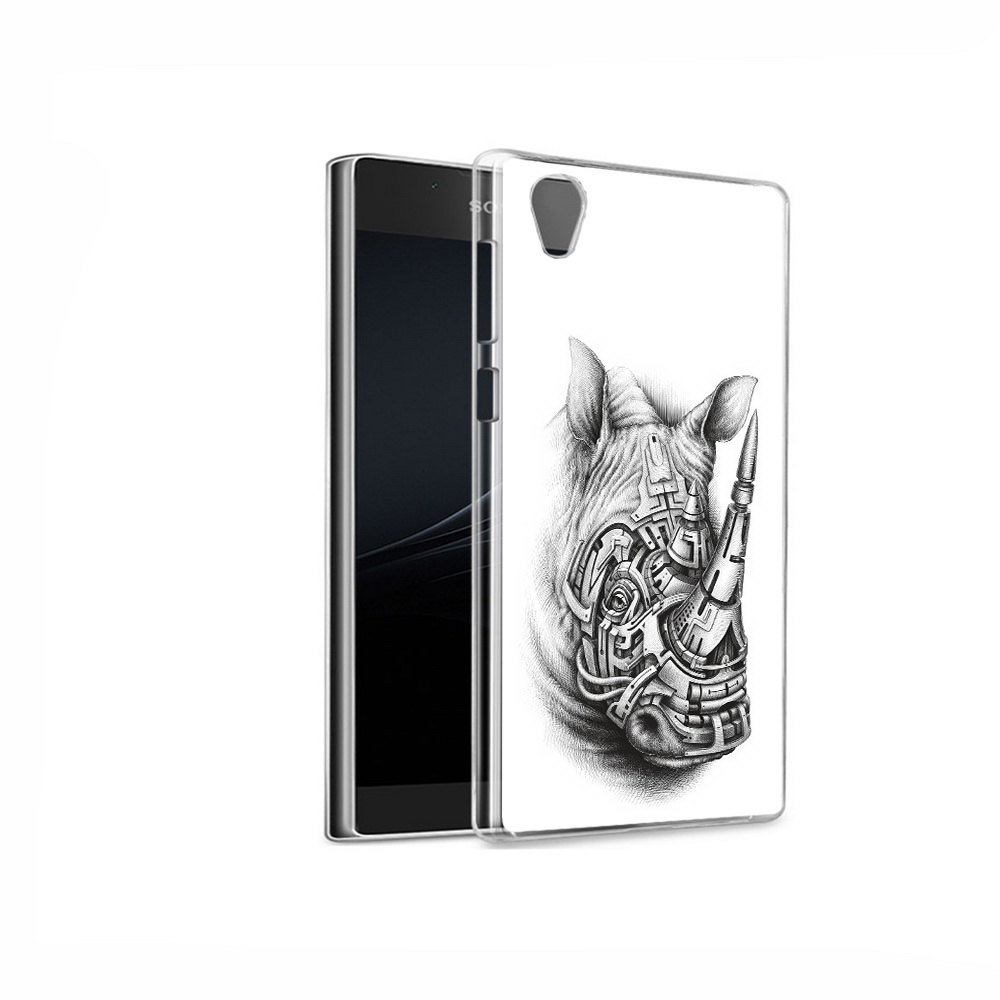 

Чехол MyPads Tocco для Sony Xperia L1 стальной носорог (PT66853.250.620), Прозрачный, Tocco