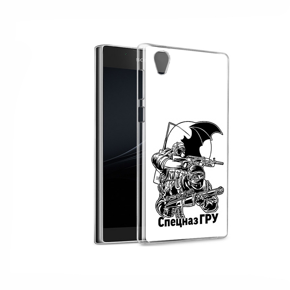 

Чехол MyPads Tocco для Sony Xperia L1 спецназ гру (PT66853.250.618), Прозрачный, Tocco