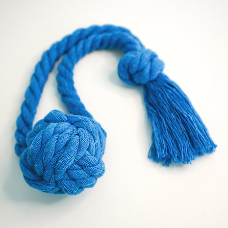 

Канатик Polly Pet Toys для кошек и собак, для чистки зубов, Узелок Colors