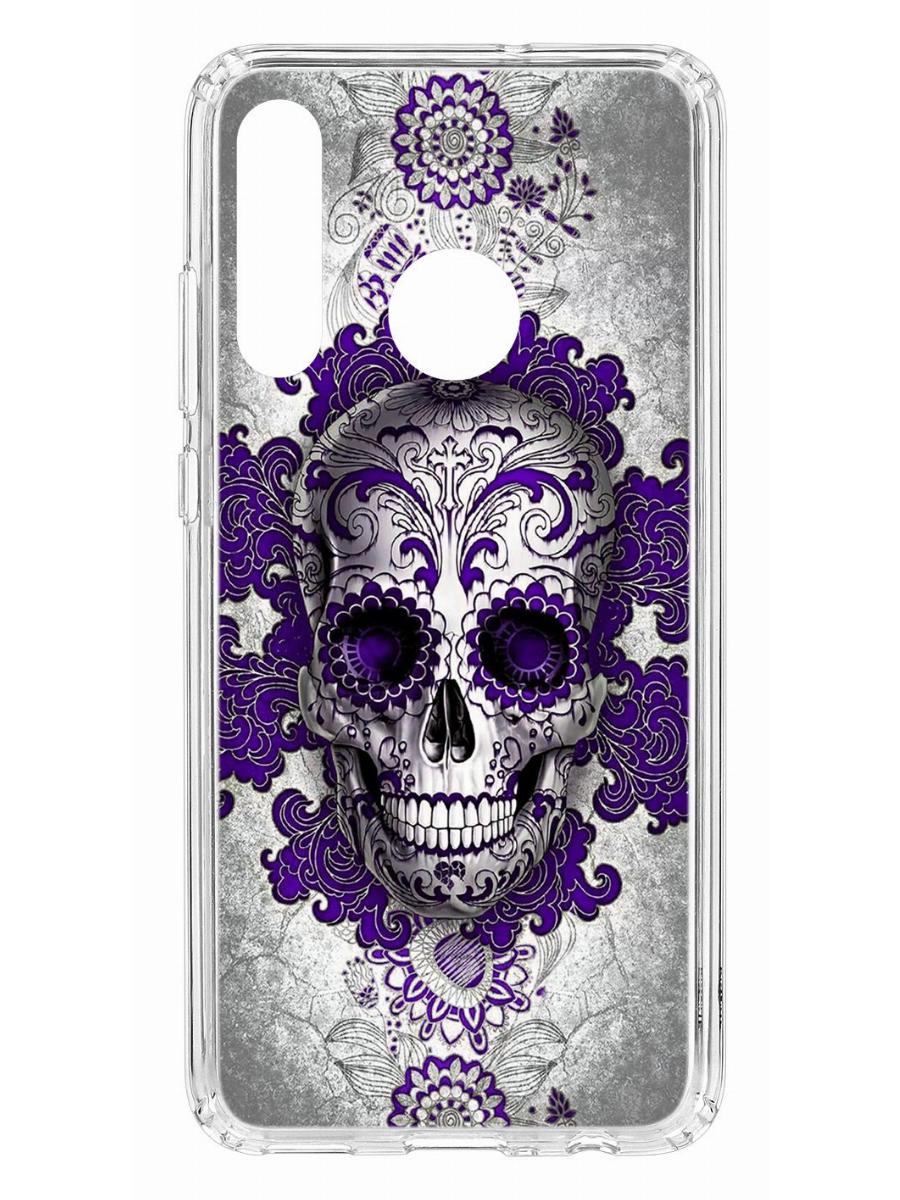 фото Чехол для huawei honor 10i kruche print sugar skull кruче