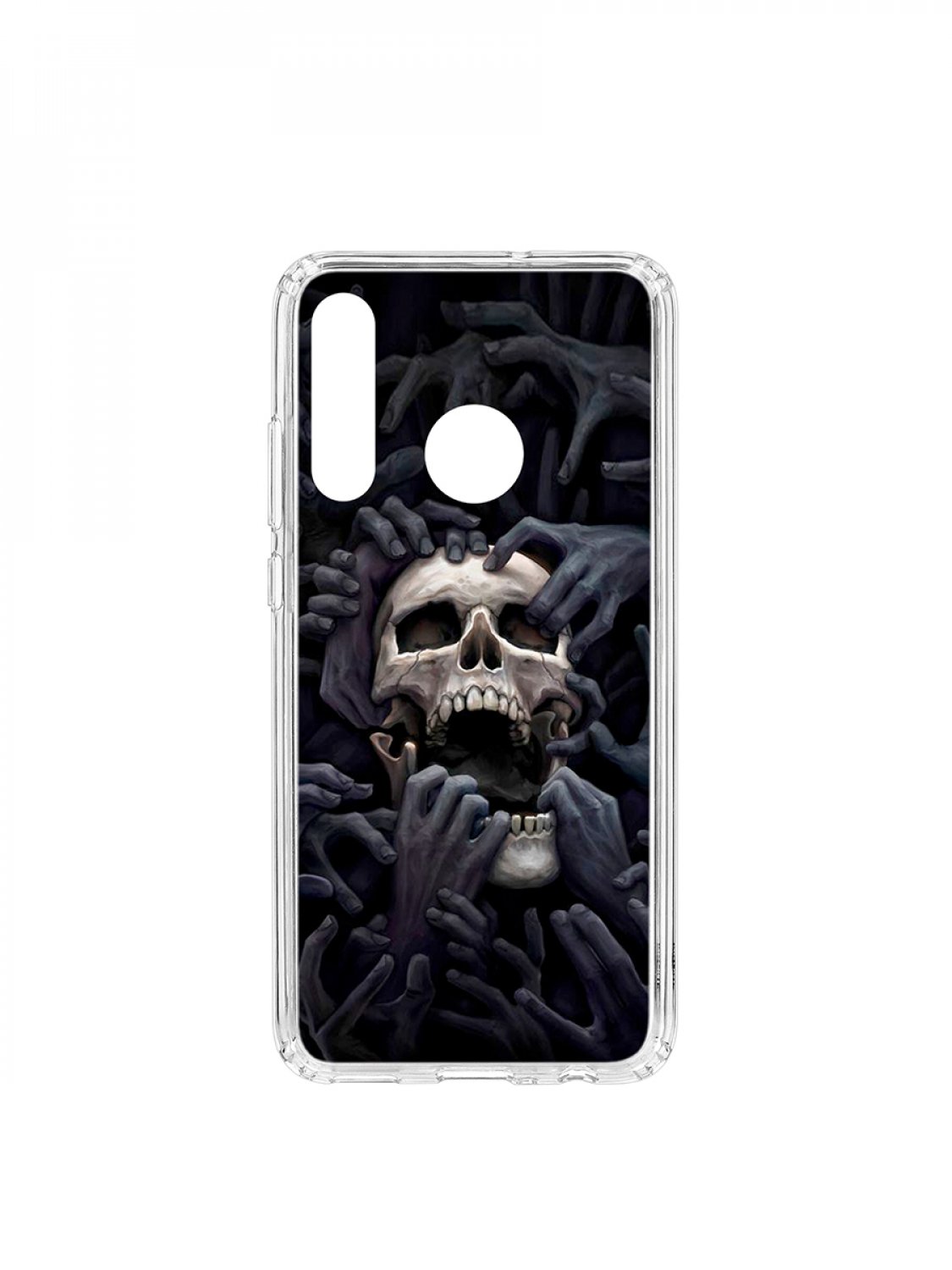 фото Чехол для huawei honor 10i кruче print skull black