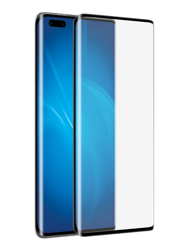 

Закаленное стекло DF для Huawei Mate 40 Pro Full Screen 3D Black Frame hwColor-125, Huawei Mate 40 Pro