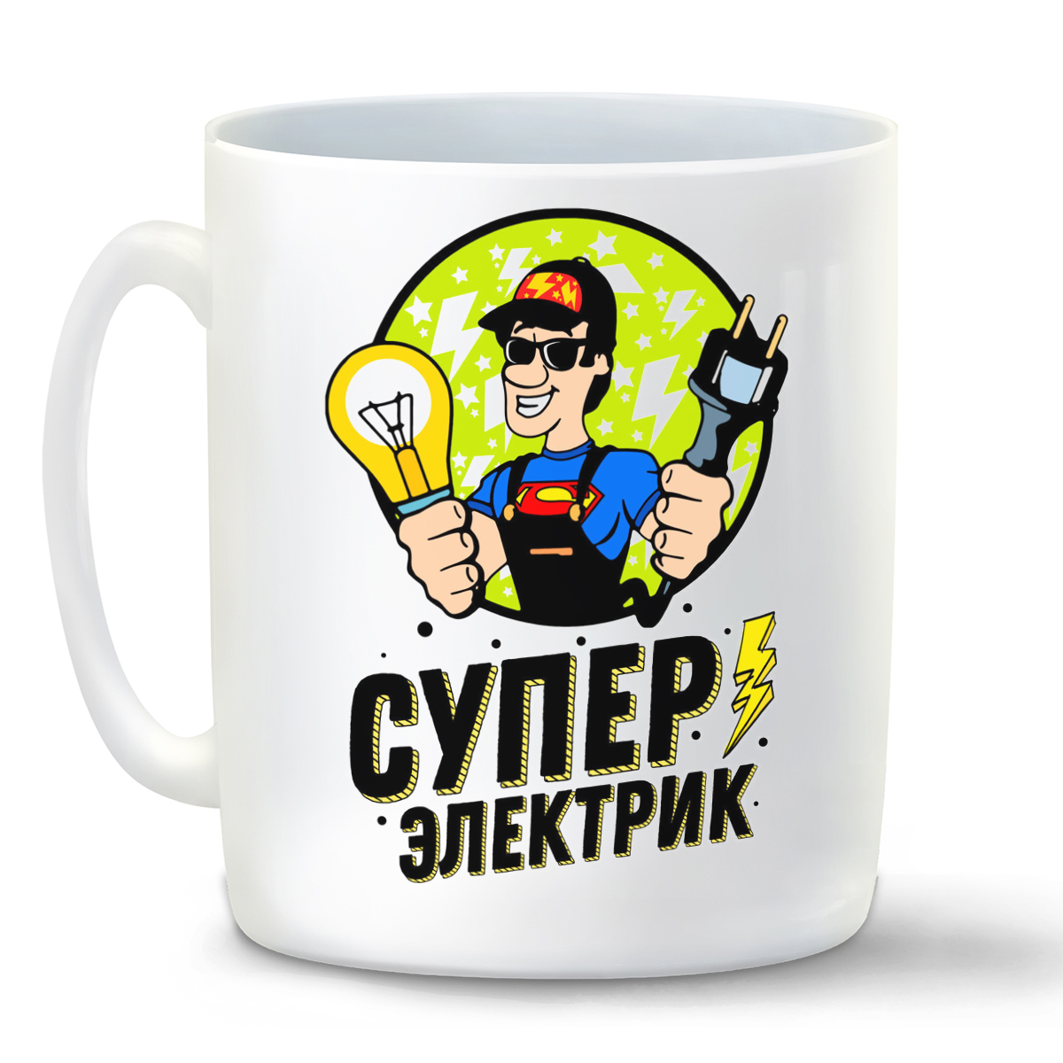 

Кружка CoolPodarok Профессия. Крутой электрик