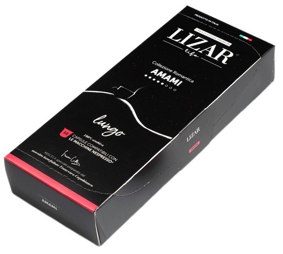 

Кофе в капсулах неспрессо "LIZAR" AMAMI 10 капсул
