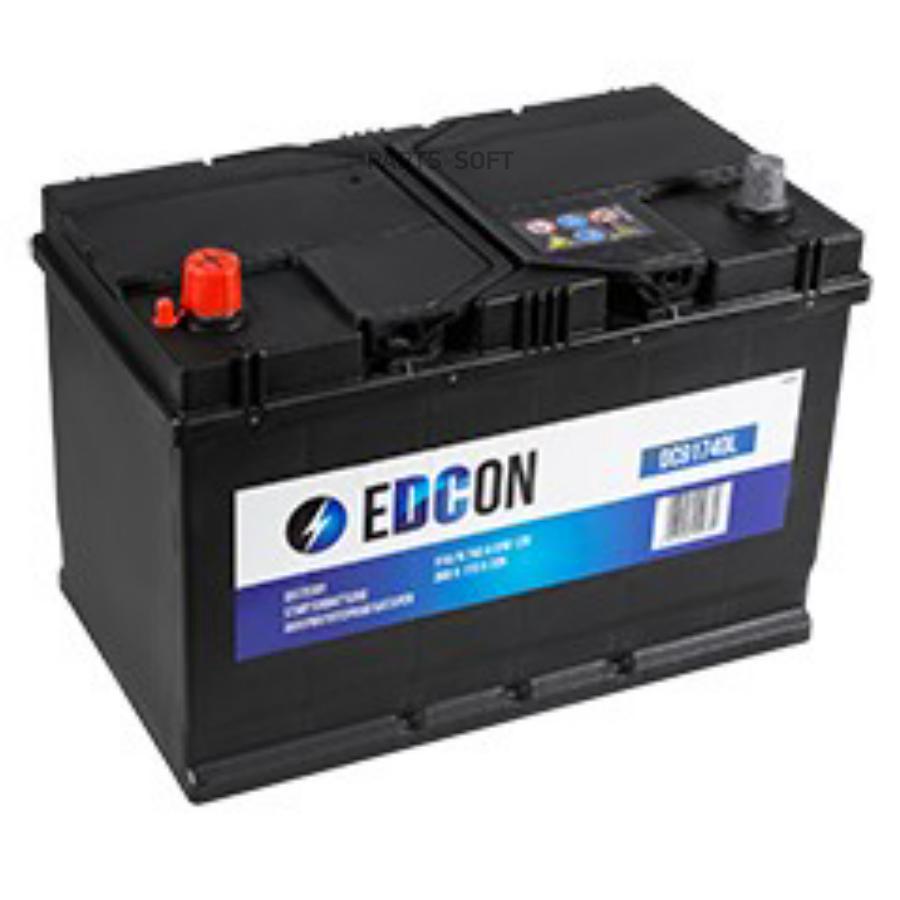 EDCON DC91740L DC91740L_аккумуляторная батарея! 91Ah 740A + слева 306х173х225 B01\  () 1шт