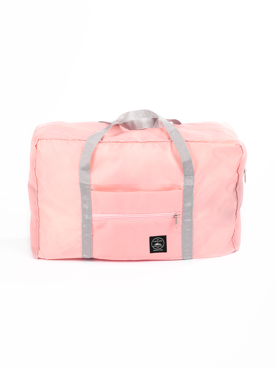 Дорожная сумка унисекс Baziator TG0011 розовая, 45х31х14 см