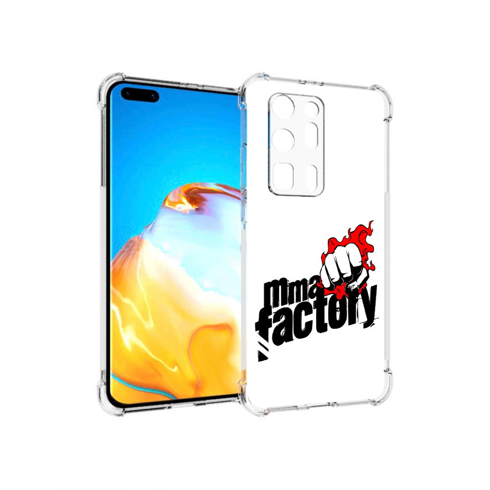 

Чехол MyPads Tocco для Huawei P40 Pro+ Единоборства ММА, Прозрачный, Tocco