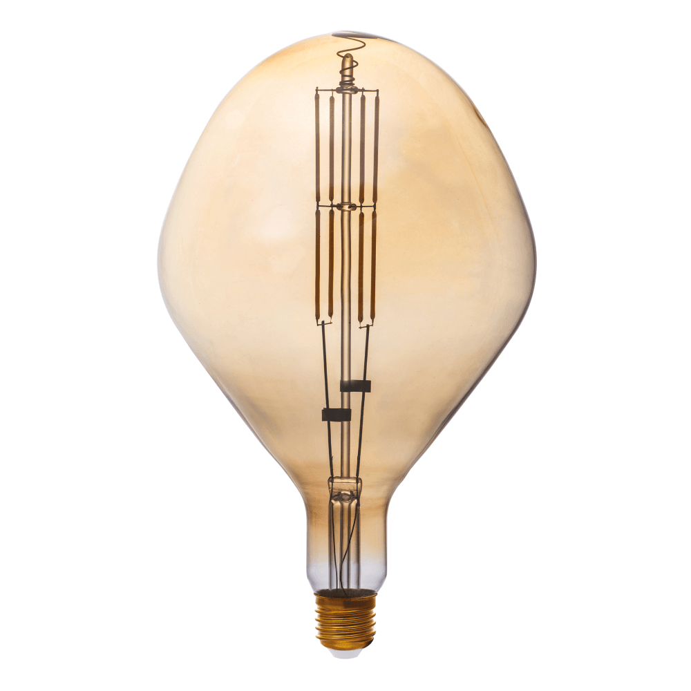 фото Лампа светодиодная hiper thomson led vintage filament a160 8w 720lm e27 160250 1800k gold