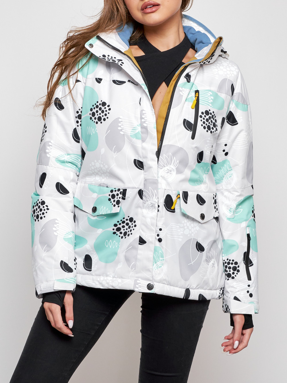 

Куртка AD2302-1 M INT Gray, Серый, AD2302-1