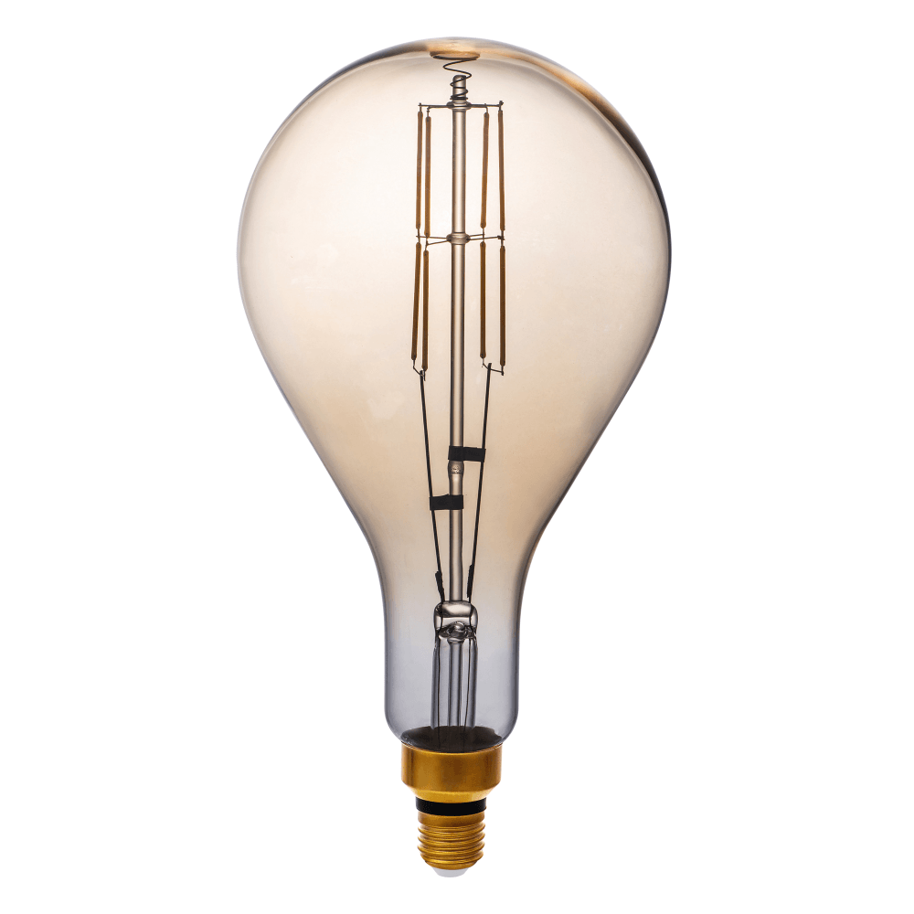 фото Лампа светодиодная hiper thomson led vintage filament a160 8w 720lm e27 160300 1800k gold