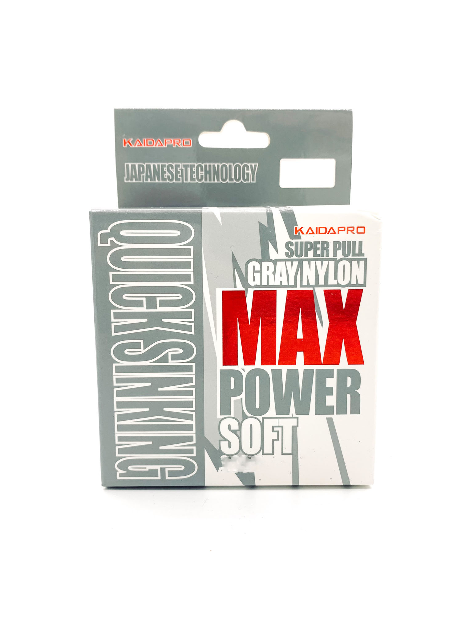 фото Леска монофильная kaida pro max power soft 0,25 мм, 100 м, 6,19 кг, grey, 1 шт.