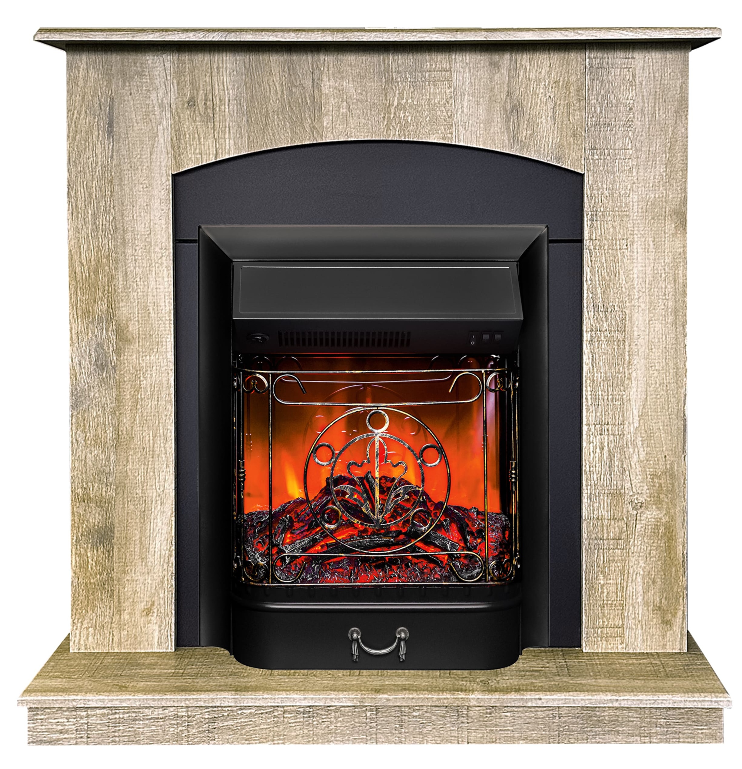 

Электрокамин RealFlame Mona LO с очагом Majestic Lux Black, Mona