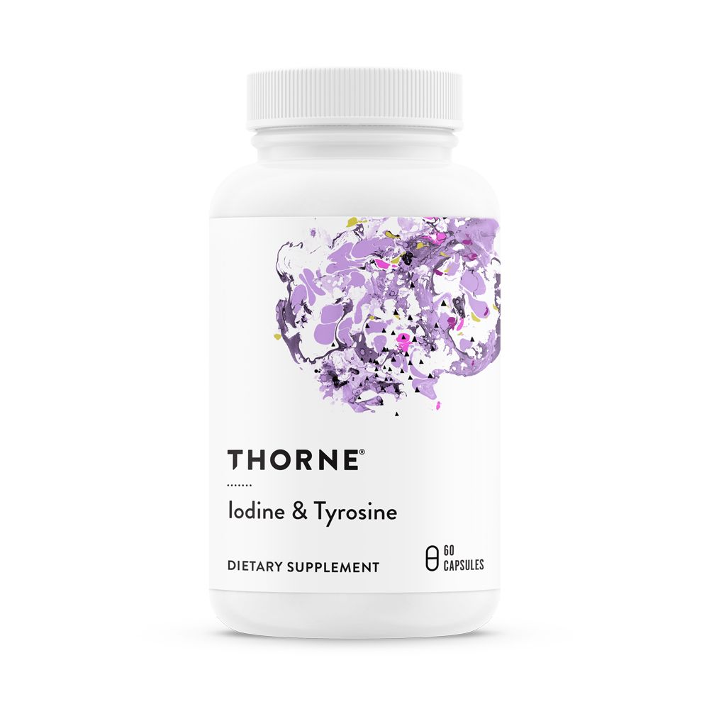 Йод Thorne Research Iodine & Tyrosine 60 капсул