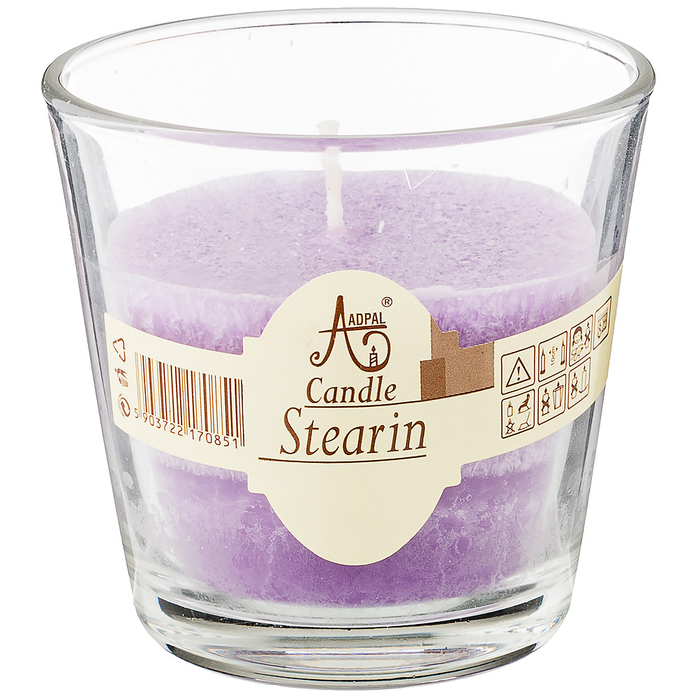 

Свеча ароматическая Adpal Lavender 7,5х7,5 см