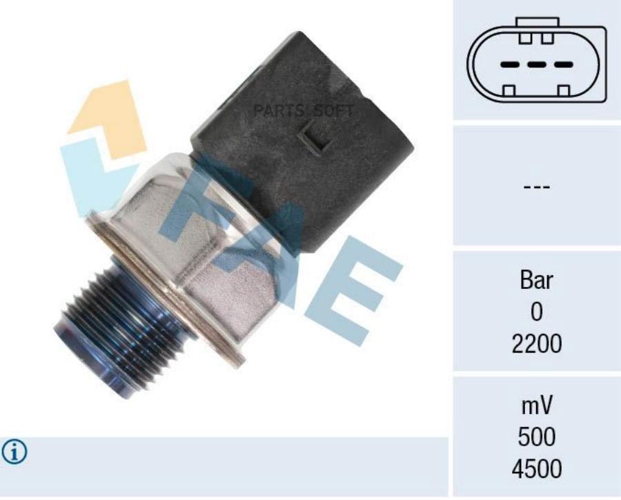 Датчик Давления Топлива FAE 15603