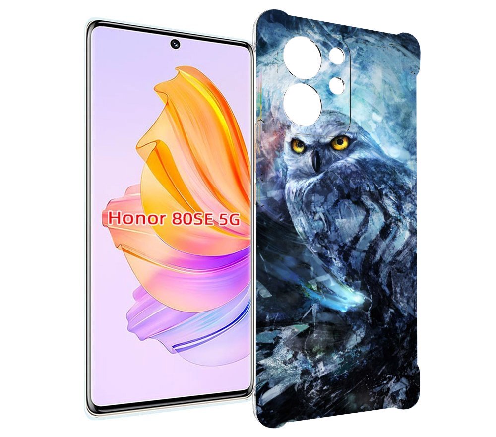 

Чехол MyPads замороженная-сова для Honor 80 SE, Прозрачный, Tocco